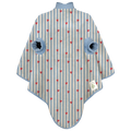 Little Casimir "Boo" Frottee Waterproof Lätzchen - Mitwachsend und Wasserdicht - Tiny Hearts