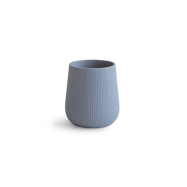 Mushie - Silicone Starter Cup – Silikon Trinklernbecher für Babys - Tradewinds - Makimo - Smart Kids