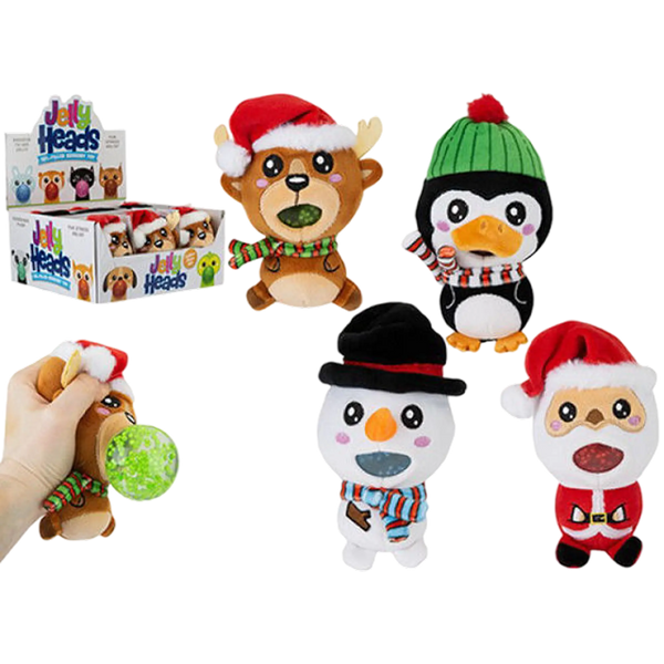 Triton-X - Christmas Plush Jelly Head – Weihnachtsfiguren Squishy