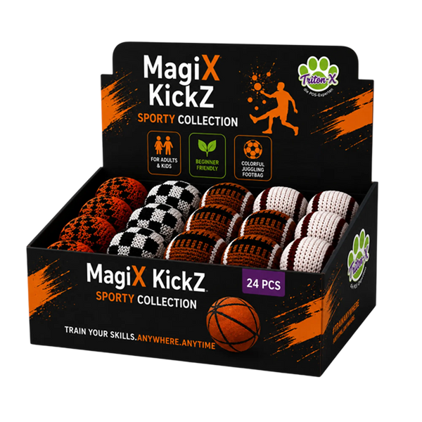 Triton-X - MagiX KickZ SPORTY Collection – Footbag 5 cm freestyle