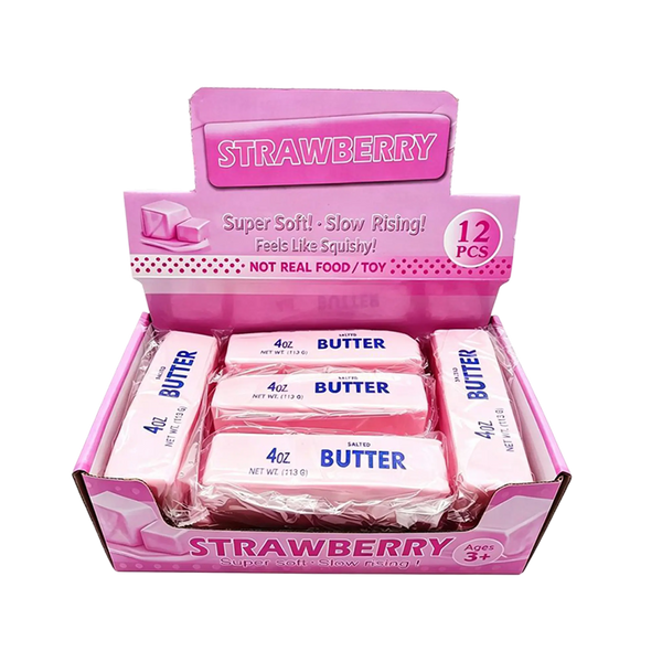 Triton-X - Squishy Butter 13 cm mit Geruch Pink