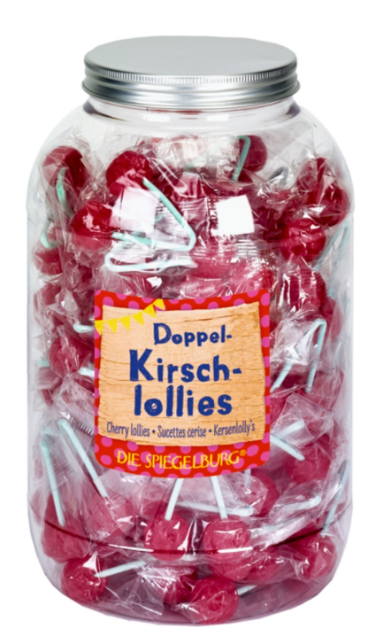 Doppel-Kirschlollies – Bunte Geschenke