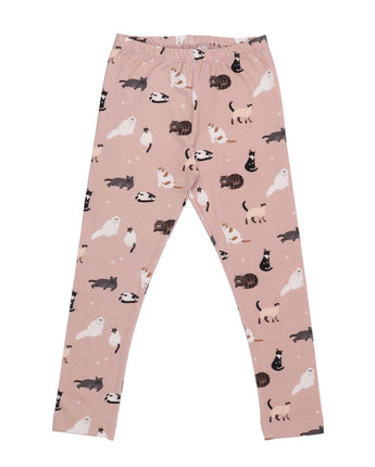 Walkiddy "Various Cats" Leggings aus Bio-Baumwolle für Kinder