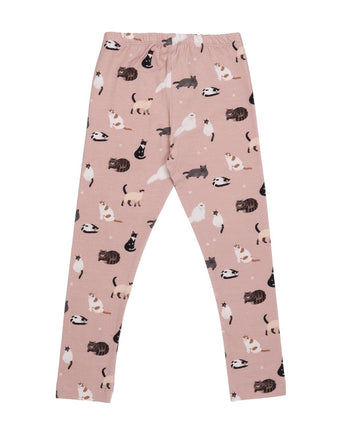 Walkiddy "Various Cats" Leggings aus Bio-Baumwolle für Kinder