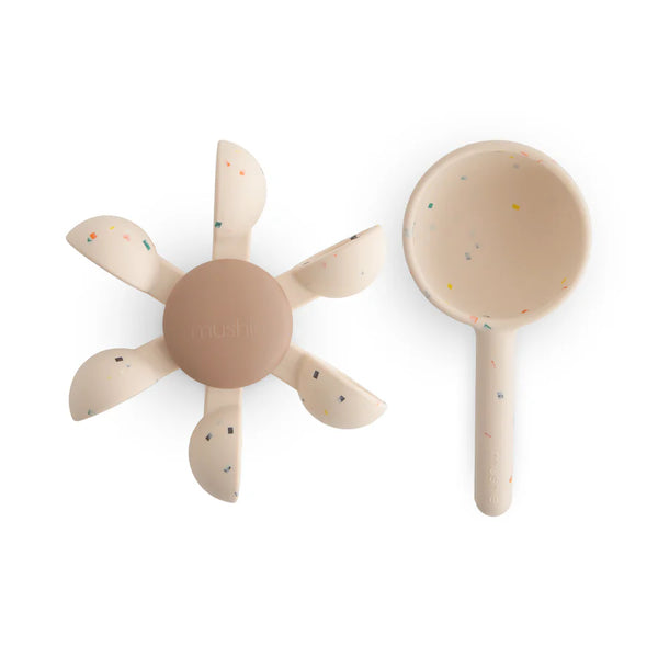 Mushie - Water Wheel Bath Toy – Silikon Badspielzeug - Makimo - Smart Kids