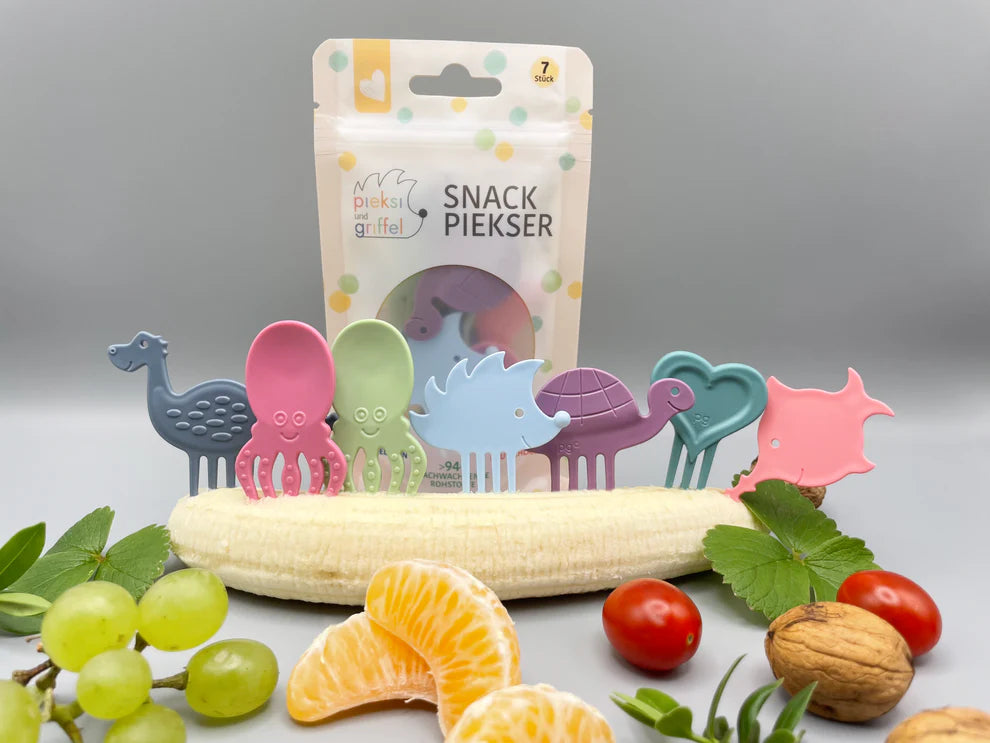 Pieksi und Griffel - Pieksi 7er-Set „SWEET SOFTIES“ 💟🦔🐢🦕🐙🐟❤️