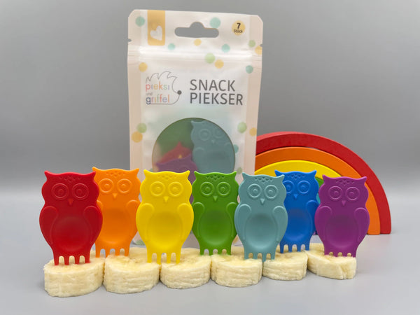 Pieksi und Griffel - Pieksi 7er-Set "COLOURFOWLS" 🦉🌈