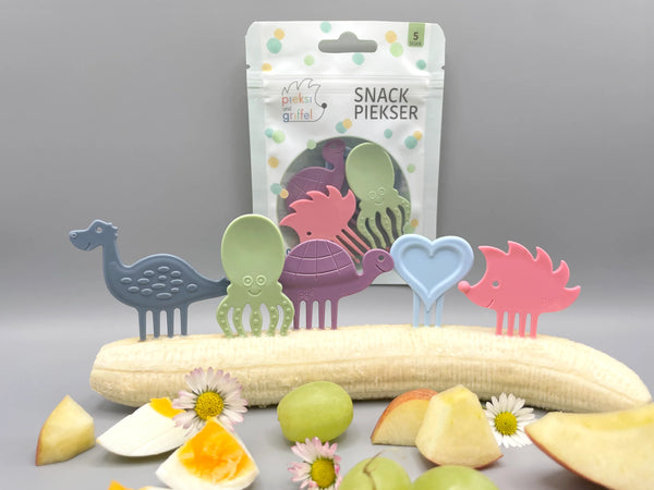 Pieksi und Griffel - Pieksi 5er-Set "PIEKSI ME SOFTLY" 🦔🐢🦕🐙❤️