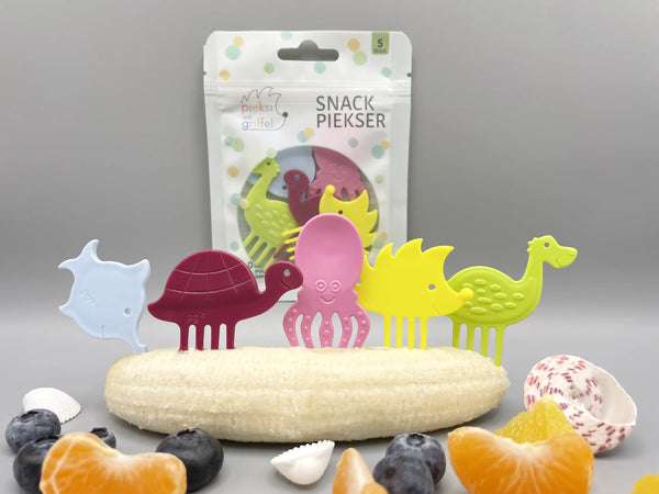 Pieksi und Griffel - Pieksi 5er-Set "SPRINGELINGELING" 🦔🐢🐟🦕🐙
