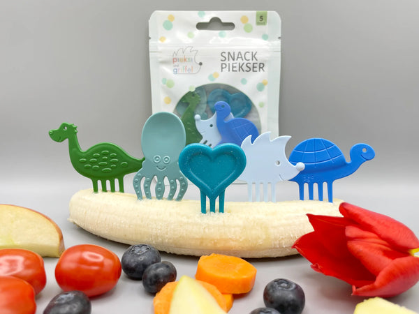 Pieksi und Griffel - Pieksi 5er-Set "BOUNCY FIVE" 🦔🐢🦕🐙❤️