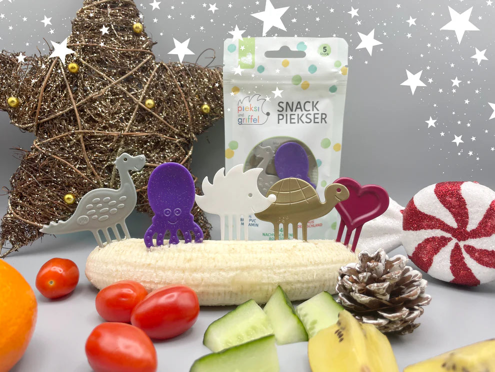 Pieksi und Griffel – Pieksi 5er-Set „Magic Christmas Pieksis" 🎄🦔🐢🦕🐙❤️