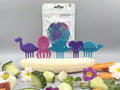 Pieksi und Griffel - Pieksi 5er-Set "Glitzi Five" 🦔🐢🦕🐙❤️