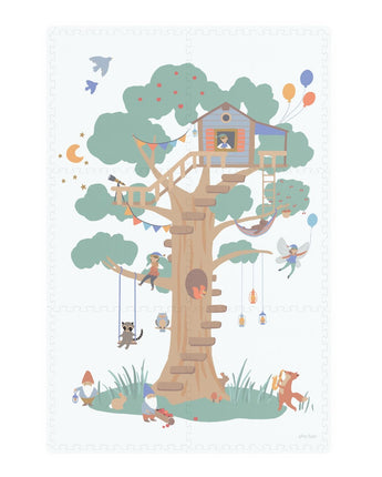 Play&Go EEVAA - Spielmatte aus 6 Puzzleteilen - Treehouse