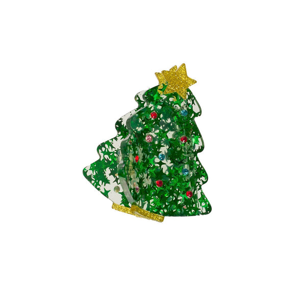 Rockahula - Christmas Tree Glitter Clips – Weihnachts Haarspangen Tannenbaum - Makimo - Smart Kids