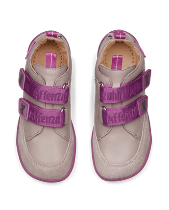 Affenzahn Halbschuh Leder Buddy – Koala, Rose - Makimo - Smart Kids