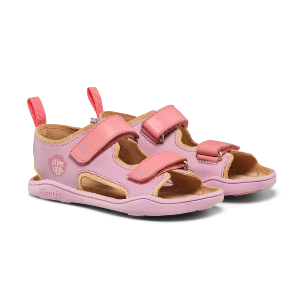 Affenzahn Sandalen Leder Airy - Otter, Rosa - Makimo - Smart Kids