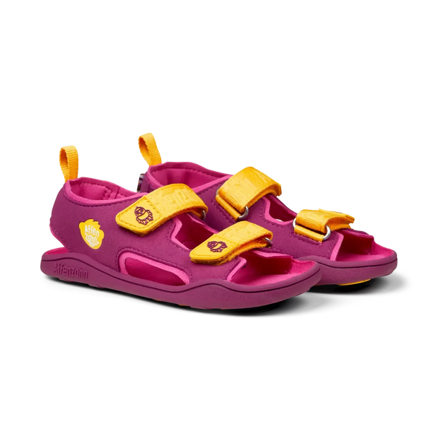 Affenzahn Sandalen Vegan Airy - Vogel, Pink - Makimo - Smart Kids