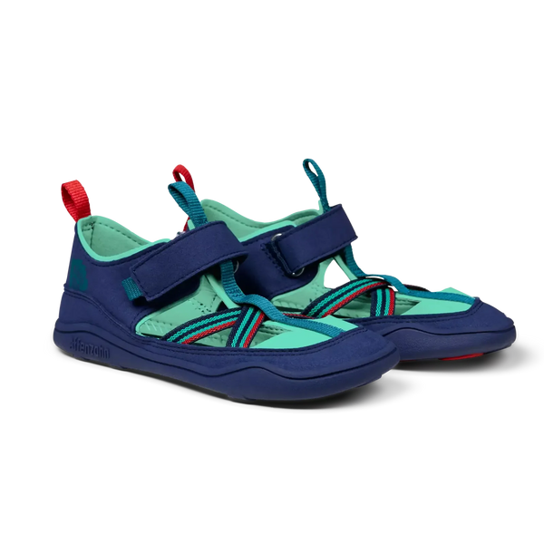 Affenzahn Sandalen Vegan Breezy - Oktopus, Blau - Makimo - Smart Kids