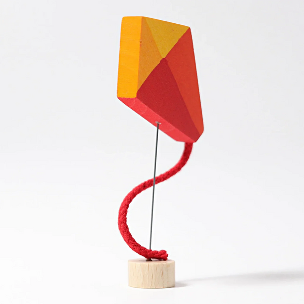 GRIMM'S Steckfigur Drachen - Handbemalte Holzfigur für Festtagsringe - Makimo - Smart Kids