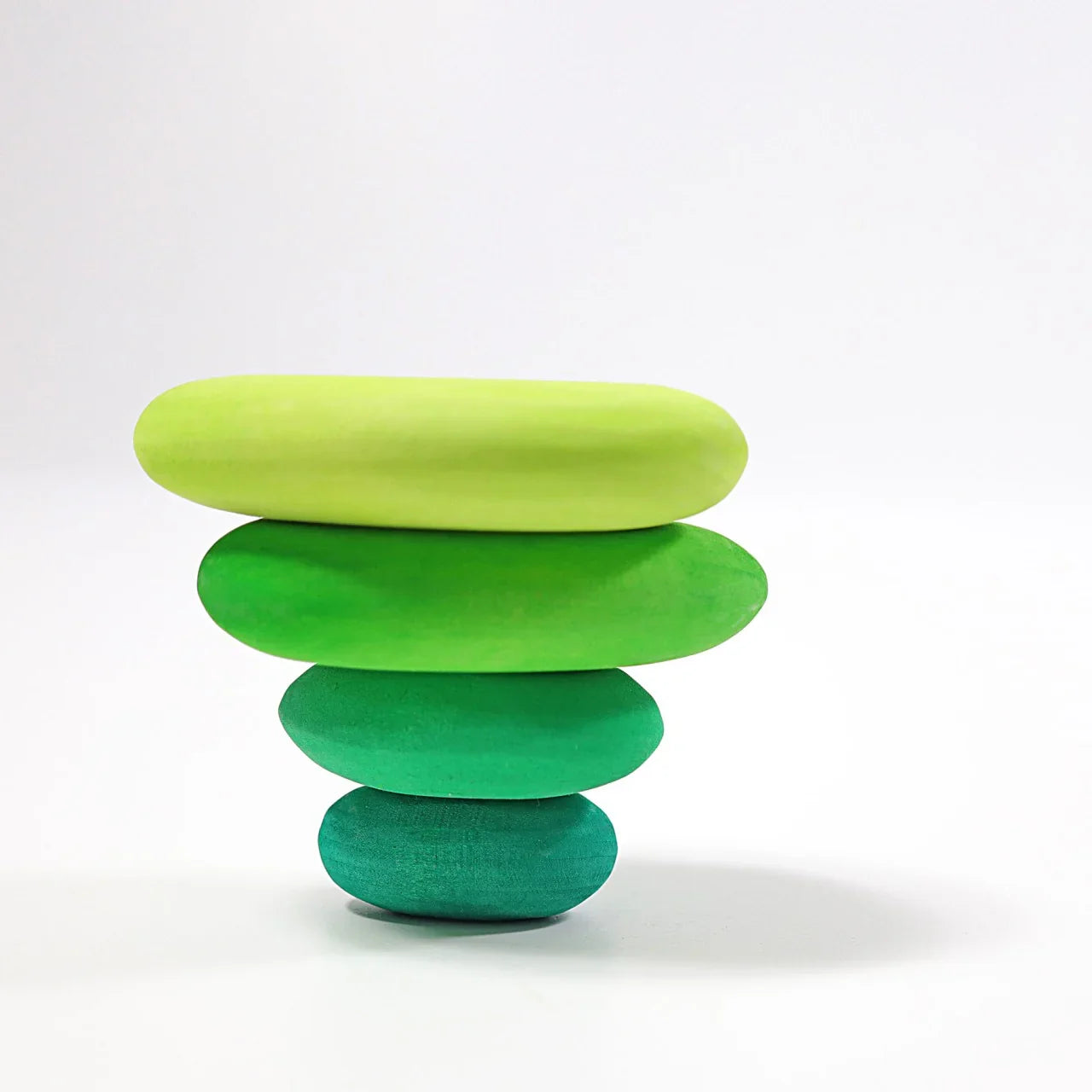 GRIMM’S Mooskiesel – 4-teiliges Balancespiel aus Holz