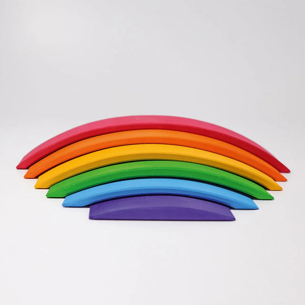GRIMM'S Regenbogenbrücke – 6-teilige Holzbrücke zum Spielen - Makimo - Smart Kids