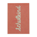 ava&yves - Postkarte "Schulkind" rosa/blau