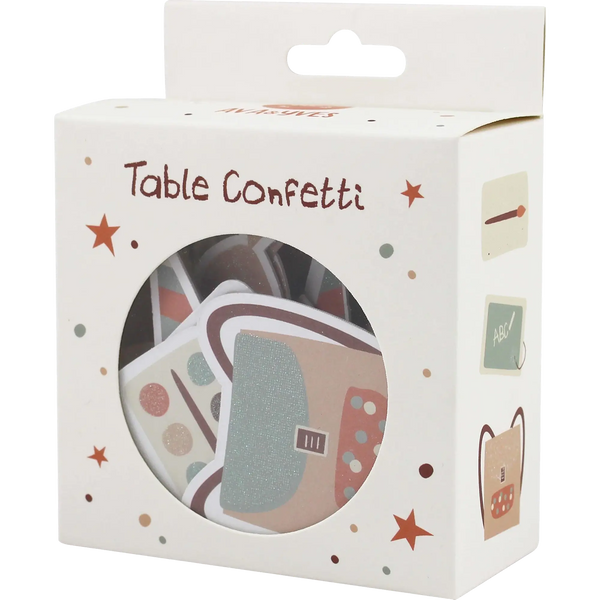 ava&yves - Table Confetti mit Glitzer zur Einschulung – Meerjungfrau (Under the Sea