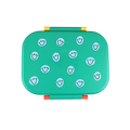 ava&yves Brotdose – Lunchbox Grün Ocker Hellblau 850 ml