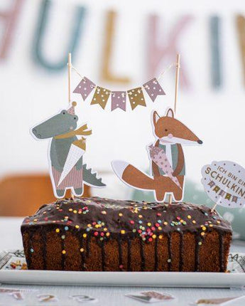 ava&yves - Cake Topper Schulkind - pastell - Makimo - Smart Kids