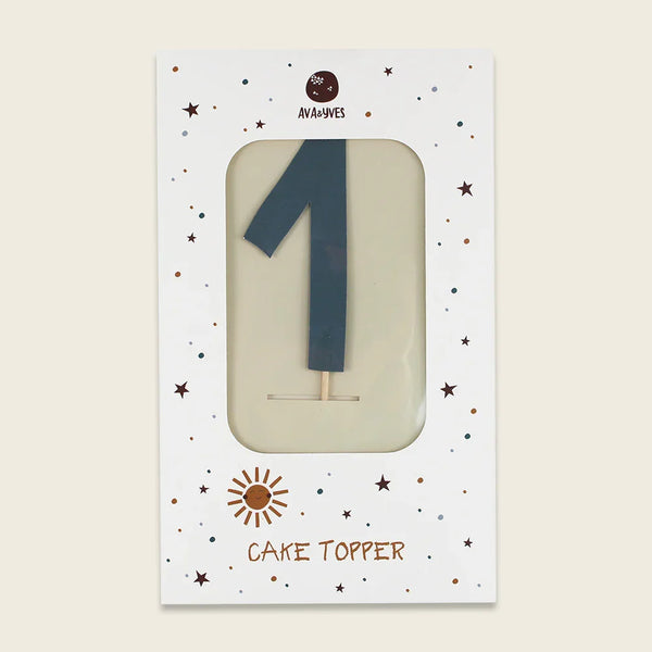 ava&yves - Cake Topper Zahlen 1-9 (Serie Adventure) - Makimo - Smart Kids