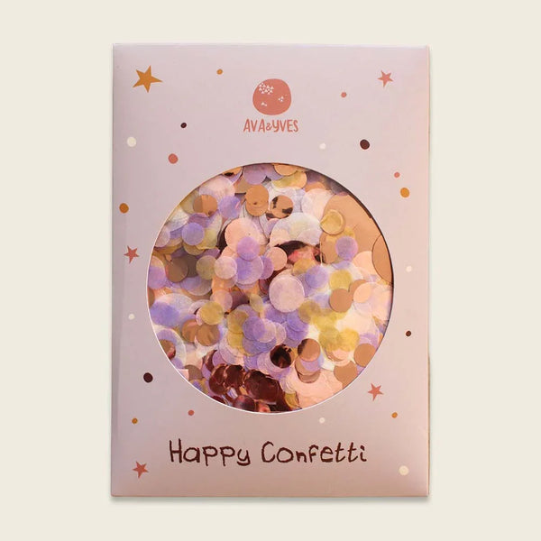 avy&yves - Happy Confetti zum Befüllen von Luftballons und für die Tischdeko (30g.) - Makimo - Smart Kids