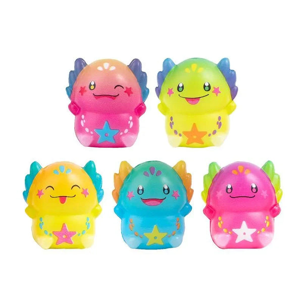 AX Antistress Soft-Axolotl – Weiches Quetsch-Spielzeug in 5 Farben - Makimo - Smart Kids