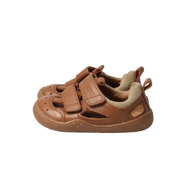 bLIFESTYLE Barfuß-Sandalen kammmolchSTYLE haselnuss