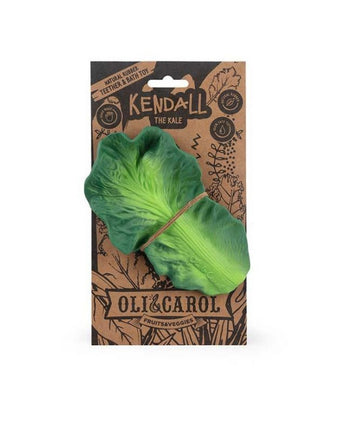 Oli&Carol Kendall the Kale Beiß- und Badespielzeug aus 100% Naturkautschuk