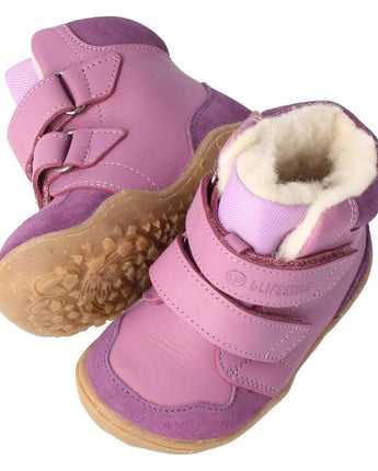 bLIFESTYLE GIBBON TEX Barfußschuh Winterstiefel – Pastelllila - Makimo - Smart Kids