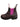 Blue Heeler- OUTBACK KIDS Chelsea Boots brown/pink Lammfell - Makimo - Smart Kids