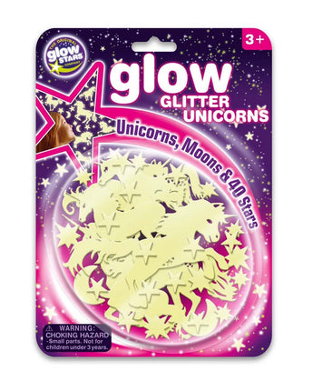 Brainstorm - Glow Glitter Stars + Einhörner - Makimo - Smart Kids
