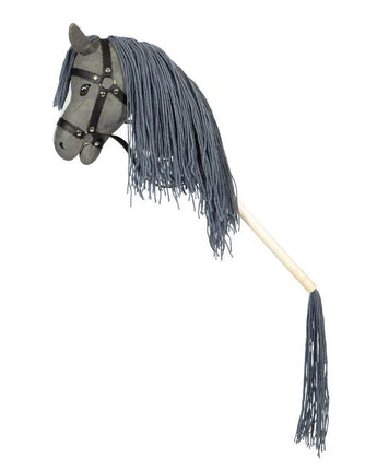 by ASTRUP Hobby Horse SKY - Steckenpferd mit offenem Maul - Grau - Makimo - Smart Kids