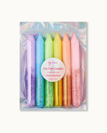 By Vivi - Dip Dye Set Glitter - Rainbow Edition - Makimo - Smart Kids