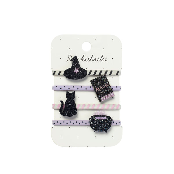 Rockahula - Little Witches Kit Ponies – Halloween Haargummis - Makimo - Smart Kids