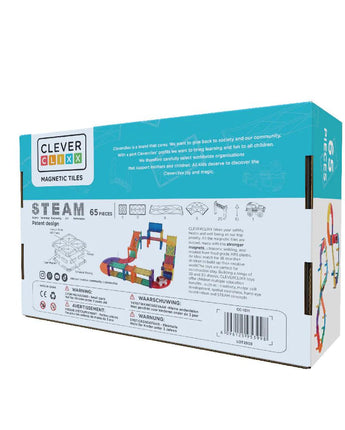 Cleverclixx - Rennstrecke Intense - 65-teiliges Set - Makimo - Smart Kids