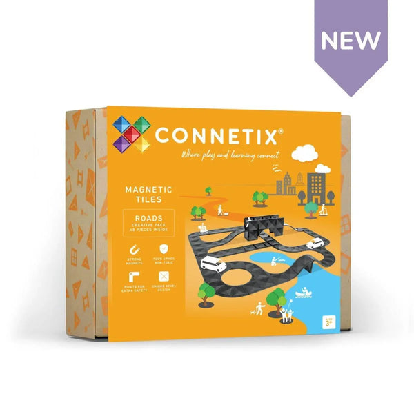 CONNETIX Kreatives Straßenpaket – 48-teiliges Set - Makimo - Smart Kids