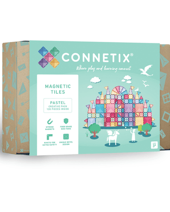 CONNETIX Pastell-Kreativpaket – 120-teiliges Set - Makimo - Smart Kids