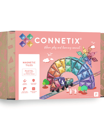 CONNETIX Pastell Mega Pack – 202-teiliges Set - Makimo - Smart Kids