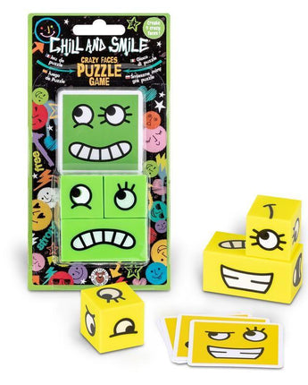 CS Puzzle-Spiel Crazy Faces - Makimo - Smart Kids