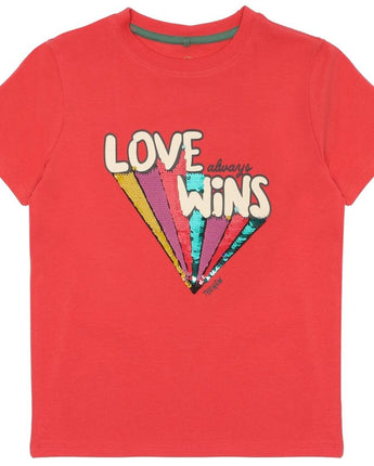 THE NEW Tnlinka S_S Tee – Love Wins T-Shirt