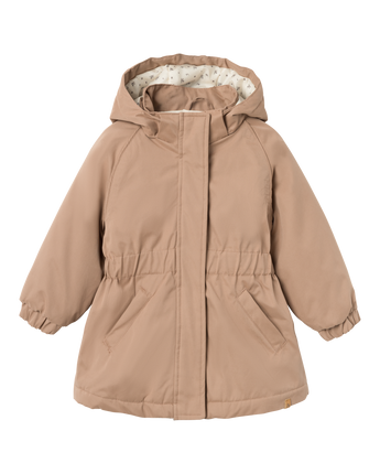 Nmfgerda Padded Long Jacket Fo Lil