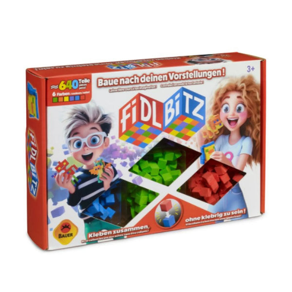 FidlBitz Deluxe Set - 640 Sensorikwürfel Fidget Spielzeug 6 Farben - Makimo - Smart Kids