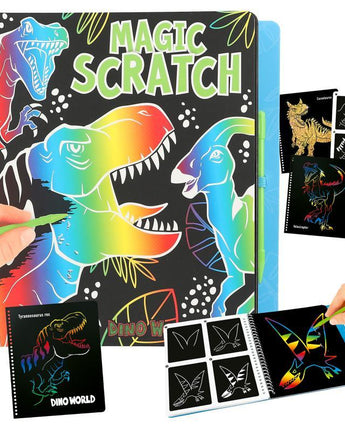 Dino World - magisches Kratzbuch - Makimo - Smart Kids