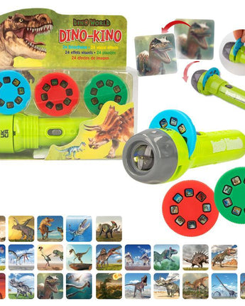 Dino World - Taschenlampe mit Bildeffekten - Makimo - Smart Kids